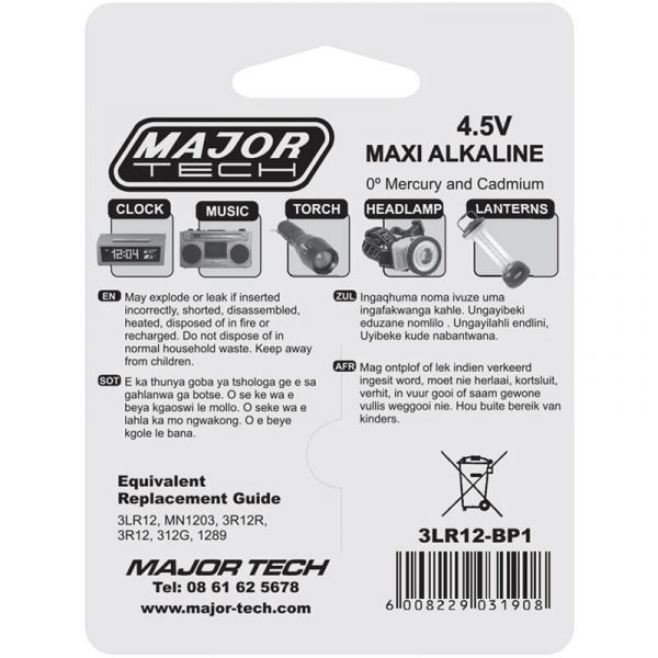 3LR12 Maxi Alkaline Batteries