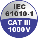 1000V AC/DC IP67 Manual Ranging Multimeter