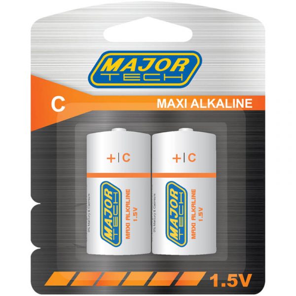 C-Type Maxi Alkaline Batteries