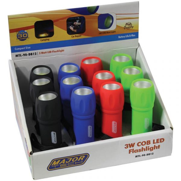 3W COB LED Flashlight