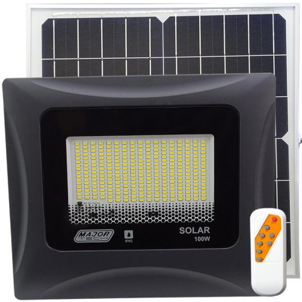 1800 Lm/100W Solar Power LED Floodlight