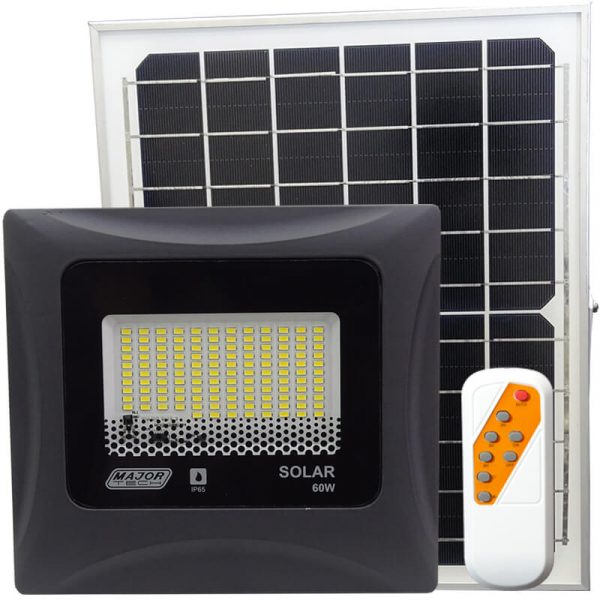 1200 Lm/60W Solar Power LED Floodlight